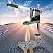Adjustable Drill Press Stand, Universal Bench Clamp Support Tool with Aluminum Heavy Duty Base, Multifunctional Workbench Repair Tool for Drilling Collect Workshop