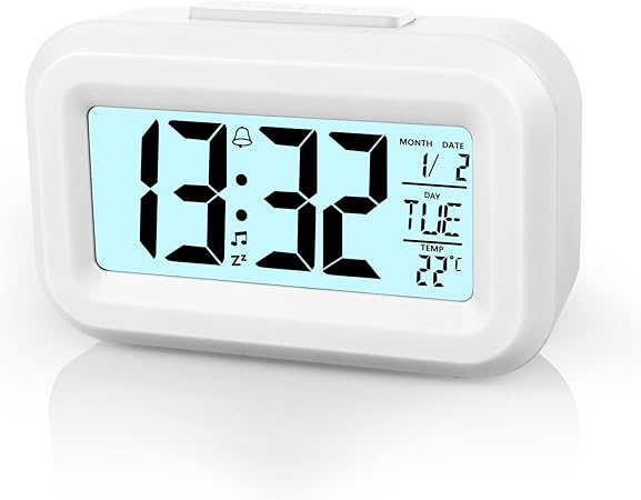 Sveglia Digitale Da Comodino Con Display LED - Temperatura, Data E Funzione Snooze - Foto 11