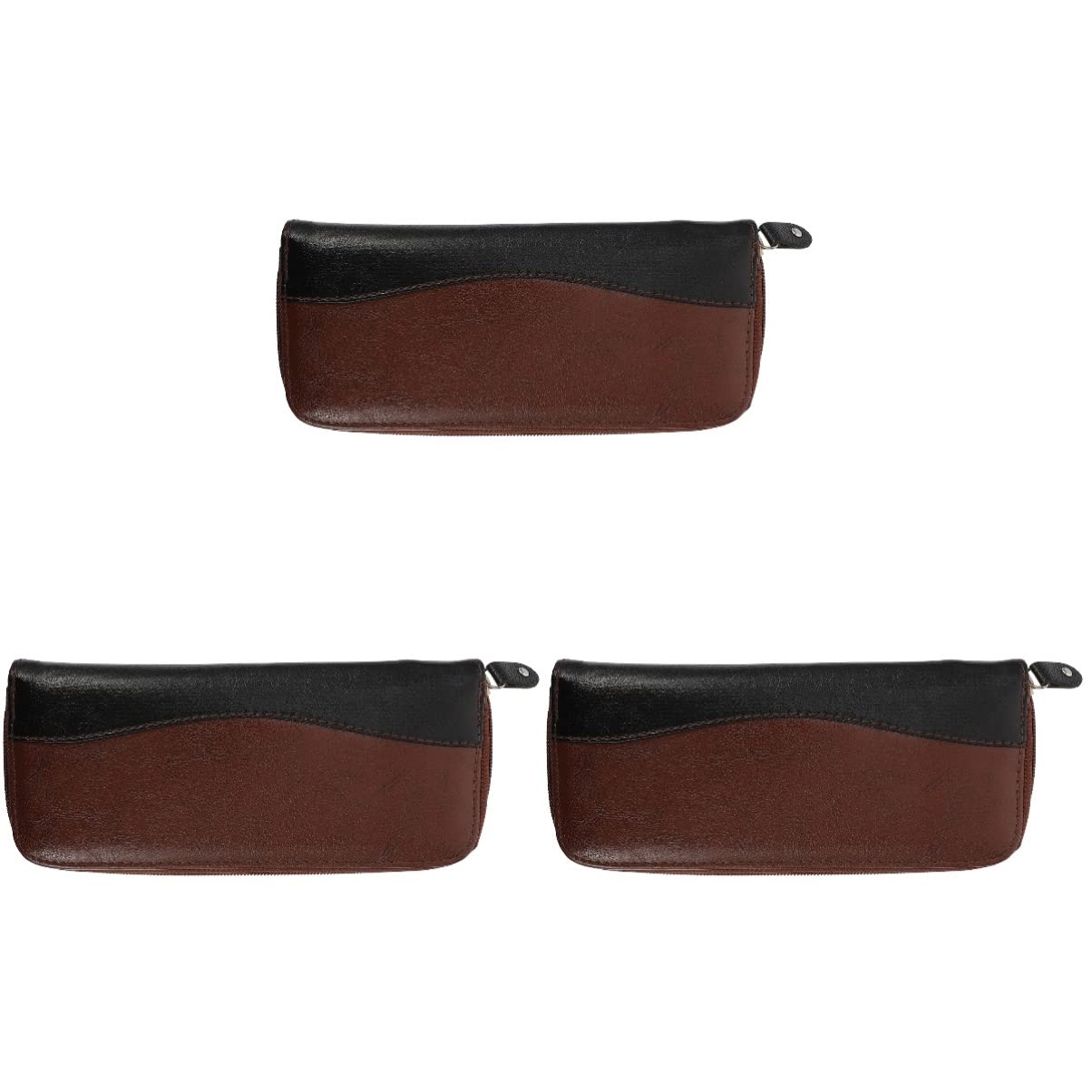 3pcs Tools Shear Combs Handbag and for Holder Organizer Cutting Portable Hair Hairpin Hairdressing Clippers Scissor Leather Tool Shears Barber Pet Pouch