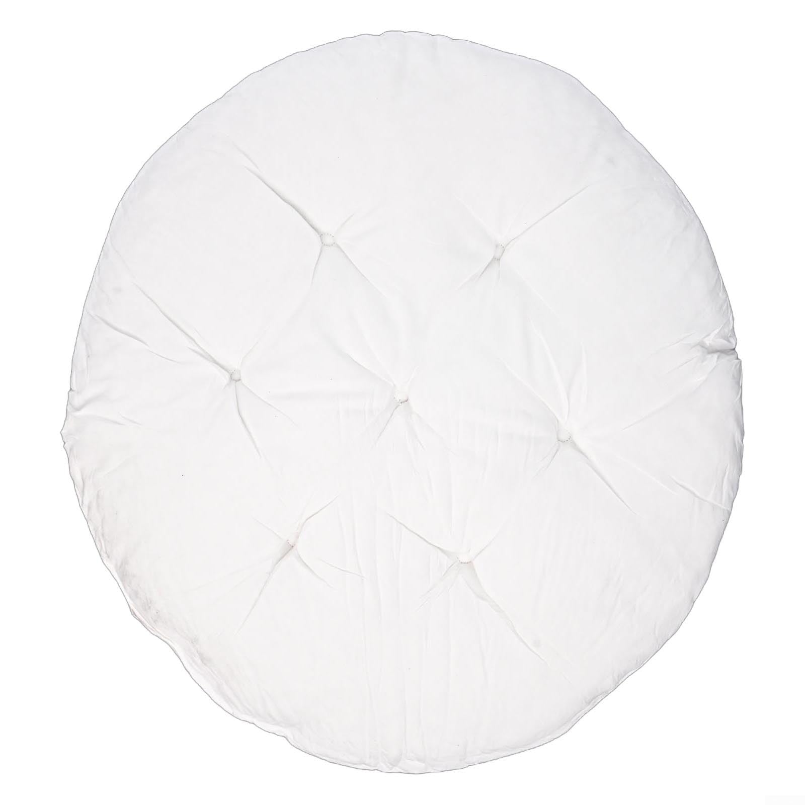 Cojín ergonómico para silla colgante, 50 x 50 cm, poliéster resistente al desgaste, para silla de papaya, balancín y muebles de salón de interior (H)
