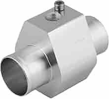Adattatore Tubo Temperatura Acqua 34mm - In Alluminio Per Radiatore, Con Fascette - Foto 3
