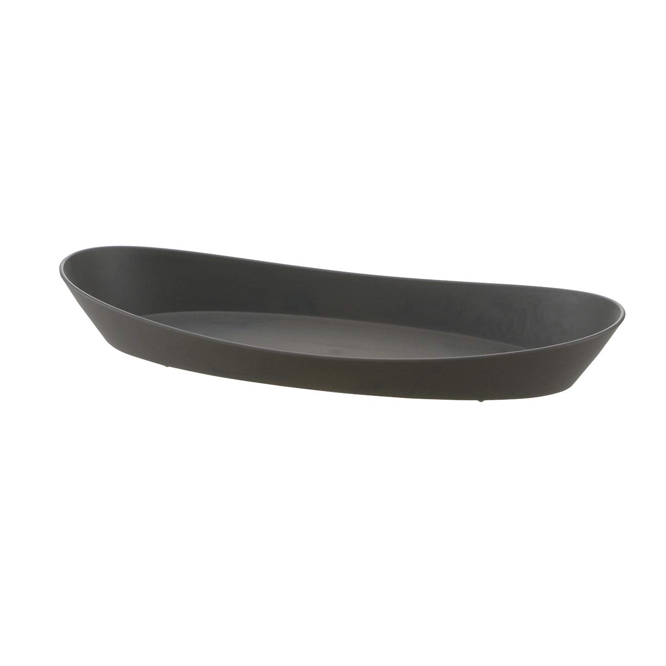 Amazon.com | Richell Raffinie Oval Saucer, Small, Dark Gray: Saucers
