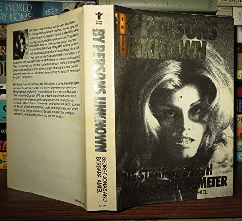 By persons unknown: The strange death of Christ... B0017RWE5O Book Cover