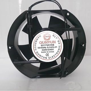 QY17251HB 220V Oval Cabinet Quiet Fan Cooling Fan