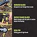 Weed Warrior Push-N-Load 3-Blade Trimmer Head Accessory, Universal Fit