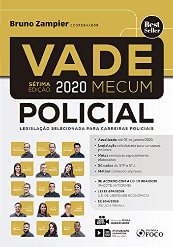Vade mecum policial – 2020: legislação selecionada para carreiras policiais