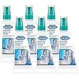 Dr. Beckmann Edelstahl Schutz und Pflege | Reinigt, pflegt und bildet einen effektiven Schutzfilm | Anti-Finger-Print-Effekt | 6x 40 ml