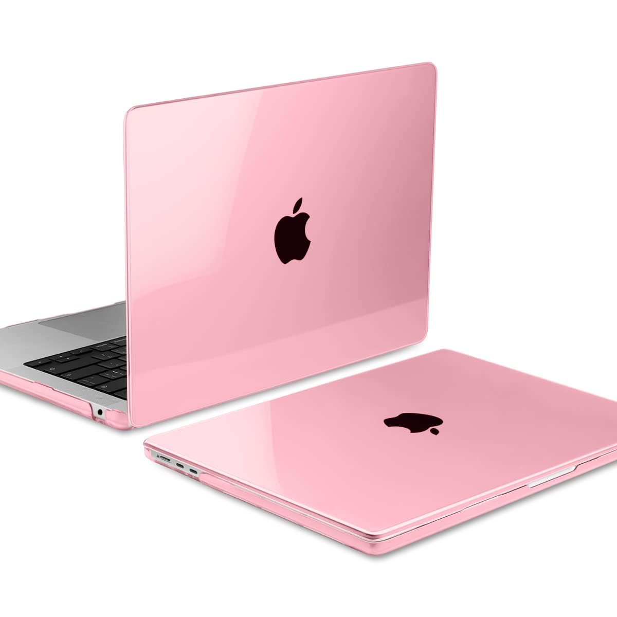 Dl3 Mobilak Compatible with MacBook Pro 15 Case 2019 2018 2017 2016 Release A1990 A1707 with Touch Bar and Touch ID, Plastic Hard Case Shell Cover (Pink)