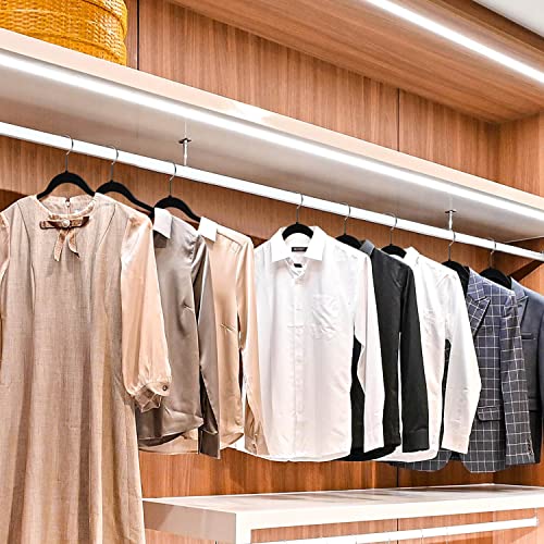 Quality Hangers Clothes Hangers 20 Pack - Non-Velvet Plastic Hangers For Clothes - Heavy Duty Coat Hanger Set - Space-Saving Closet Hangers With Black Swivel Hooks - Functional Non-Flocked Hangers #TOP7