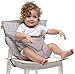 Baby-To-Love Pocket Chair, Portable Feeding Chair Cover Infant & Toddler (White Stars)