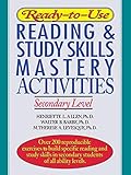 Ready-to-Use Reading & Study Skills Mastery Activities: Secondary Level