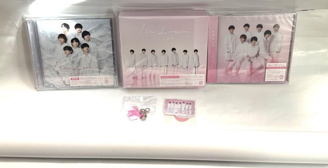 なにわ男子 1st love アルバム 3形態セット Amazon.co.jp: 【3形態セット・店舗特典あり・初回生産分