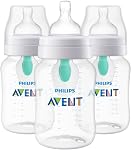 Biberon anti-colique Philips Avent avec ventilation AirFree, 9 oz, paquet de 3, SCY703/03