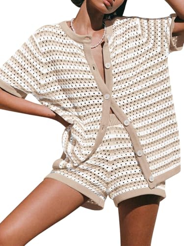 Saodimallsu Womens Crochet Swimsuit Coverup Summer...