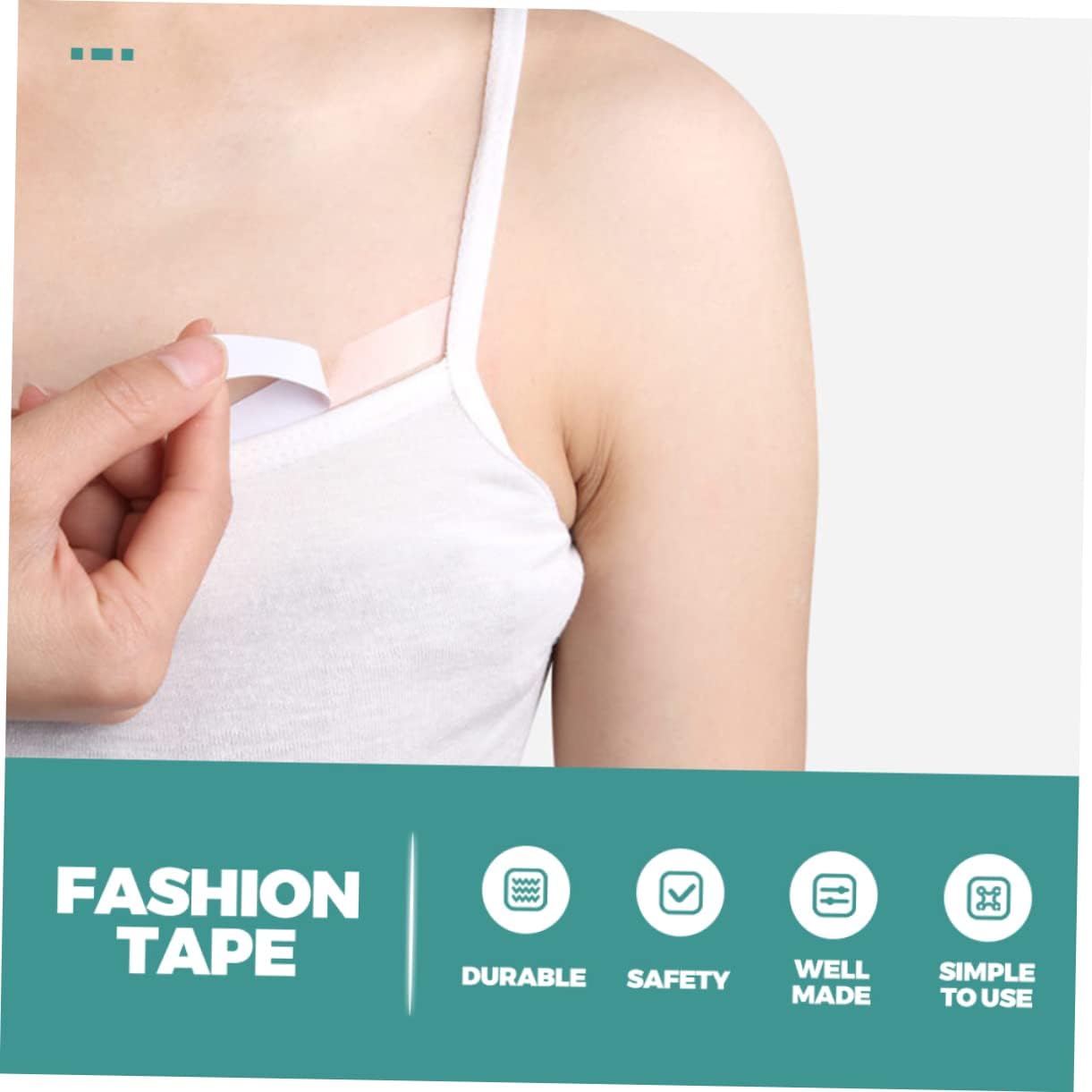 Anti-light Stickers Double Body Tape Women Bra Tape Clothes Reusable Sided Clear Tape Invisible Tape Bra