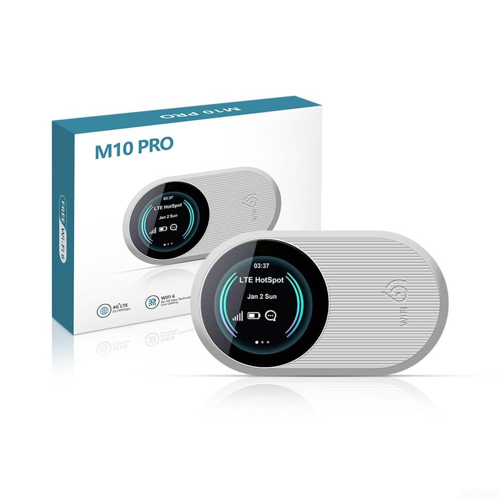 Router WiFi 6 Portatile 4G Dual-Band Veloce(White)