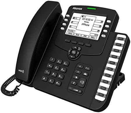 Akuvox SP-R59P IP Phone, front-right view