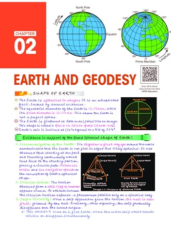 Image of Arihant PULSE 3.0 UPSC Handwritten Notes Conceptual Geography | Fully Revised Edition with SMART Framework | for UPSC Prelims, State PCS and Other Competitive Exam | English Medium
