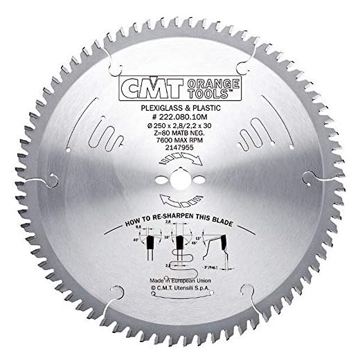 CMT Circular Saw Plastic Blade