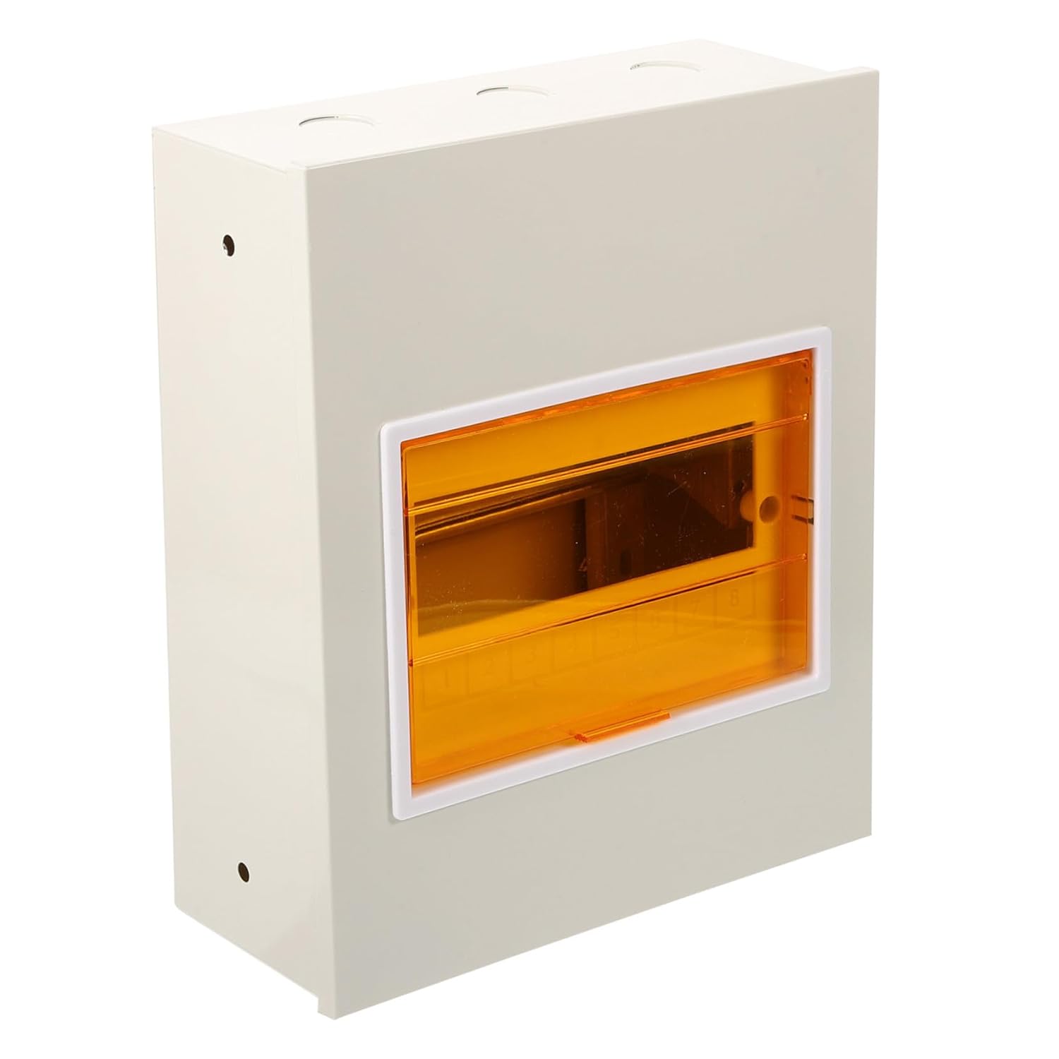 Angoily Breaker Box Electrical Panel Cover Loop Weatherproof Electrical Box for Home Use Durable Breaker Enclosure Rated Protection