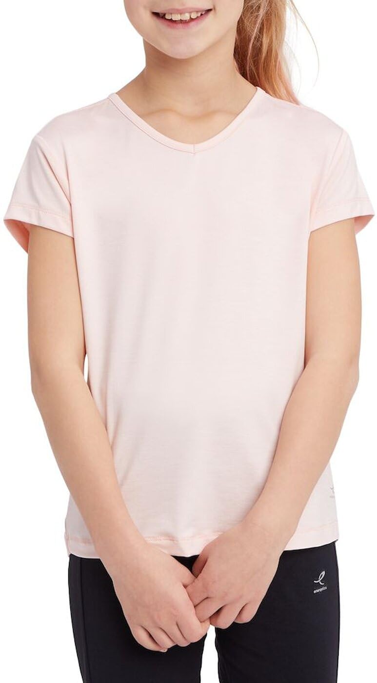 Energetics Gaminel T-Shirt 918 Melange/Pink 128, 918 Melange / Pink - Image 4