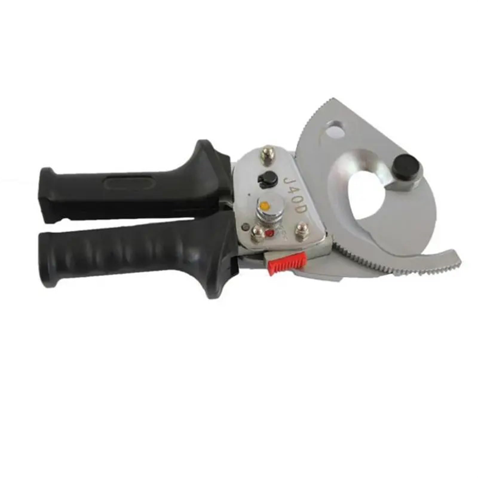 Cortador de cables de alta resistencia con trinquete, rango de corte de 300 mm2, 500 mm2, cortador de cables de bicicleta for cables de cobre y aluminio para candados, cadenas y compactos metálicos(J4