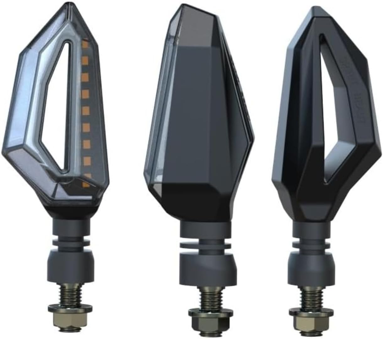 Generic Mini uniwersalne wskaźniki Dla R NINE T Dla Urban G/S Motocyklowe światła sygnalizacyjne Kierownica Akcesoria rowerowe Kierunkowskazy LED Światła dzienne Jasność migacza