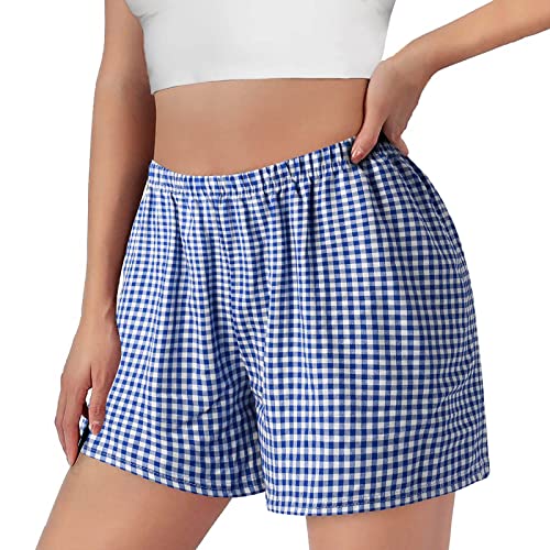 Gennadi Hoppe Damen Hotpants – Bequeme Baumwoll-Shorts Mit Taschen Für Sport & Alltag