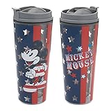 Vandor 89022 Disney Mickey Mouse Americana 16 oz. Acrylic Travel Tumbler