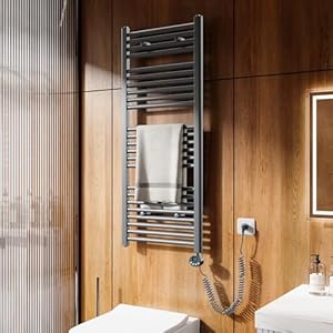 Heilmetz Badheizkörper Elektrisch 1200x500mm 500W