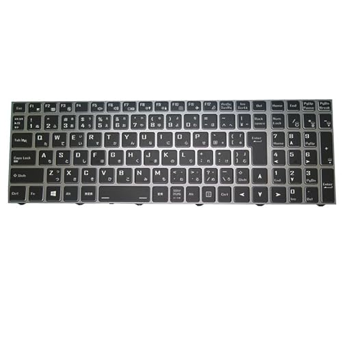 ���b�v�g�b�v �L�[�{�[�h �̂��߂� CLEVO NP71RNB/RNC/RND/RNE/RNH/RNX NP71RZ NP71SNC/SND/SNE/SNX ���{�� �O���[ �t���[�� �L�[�{�[�h