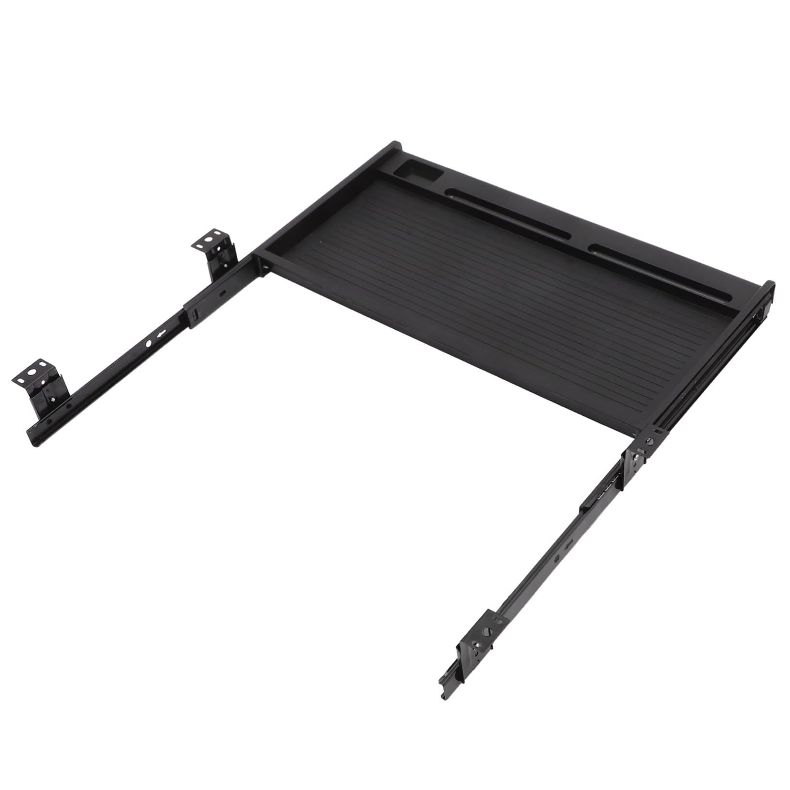 Tastaturablage Unter Dem Schreibtisch Ausziehbar Mit Gleitschienen Ergonomische Tastaturschublade 20.28X10.63X1.38In Praktisch Für Büroarbeitsplatz Und Schreibtischorganisation
