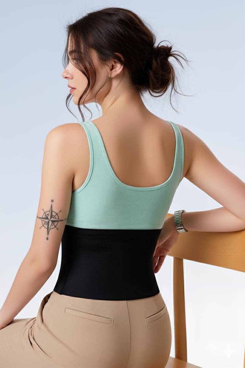 Genérico Ceinture lombaire pour homme et femme - Ceinture lombaire réglable et respirante pour le dos et la posture - Idéale pour le sport, le travail et l'utilisation quotidienne - Ne donne pas de