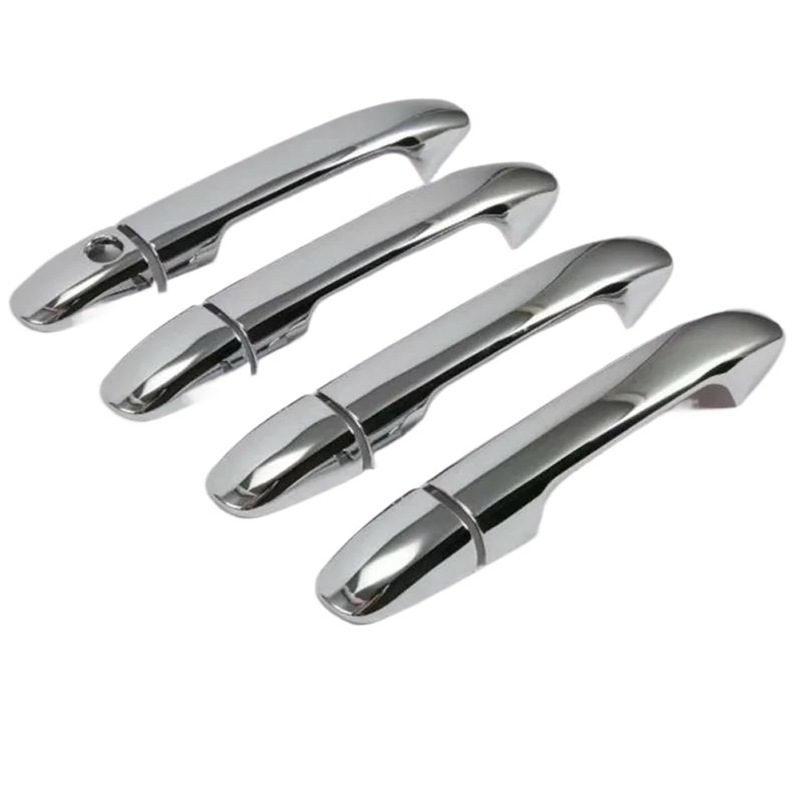 Zhqdrcy Silver Door Open Handles For Vito For W447 For Metris For Valente Car Door Handle Cover Stickers