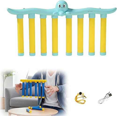 Juego de desafío reflectante Drop Stick 2026, nueva herramienta de entrenamiento de reacción multisensorial, velocidad ajustable con 3 engranajes,