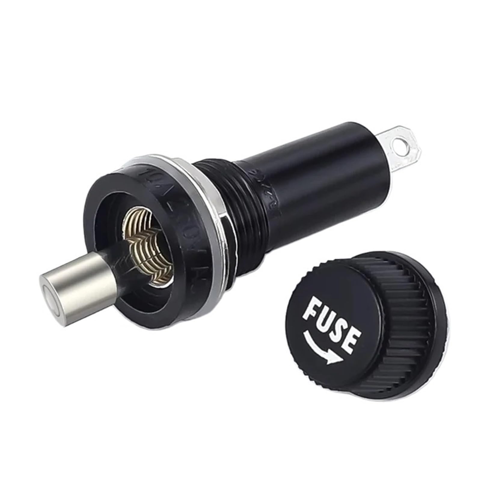 Socket fuse holder 5x20mm pour intégration sur boîtier et châssis électronique