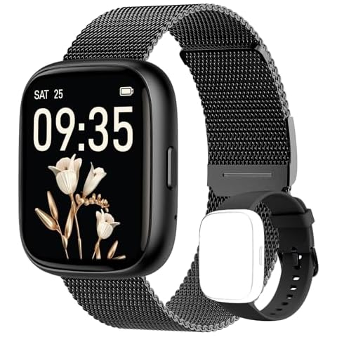TOOBUR Smart Watch with Fitness Tracking Cover