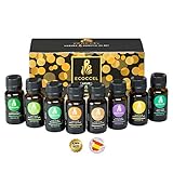 Aceites esenciales naturales, aceite esencial de lavanda, romero, puros 100%, mejores aceites esenciales para belleza, aceites esenciales aromaterapia para el hogar....