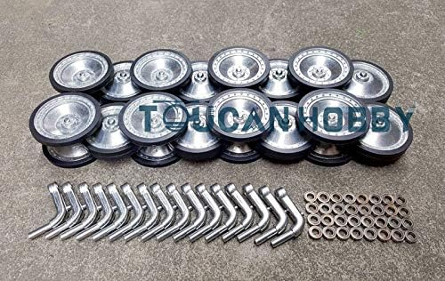 Metal Road Wheels for 1/16 Henglong Jadpanther 3869 Panther G 3879 Rc Tank