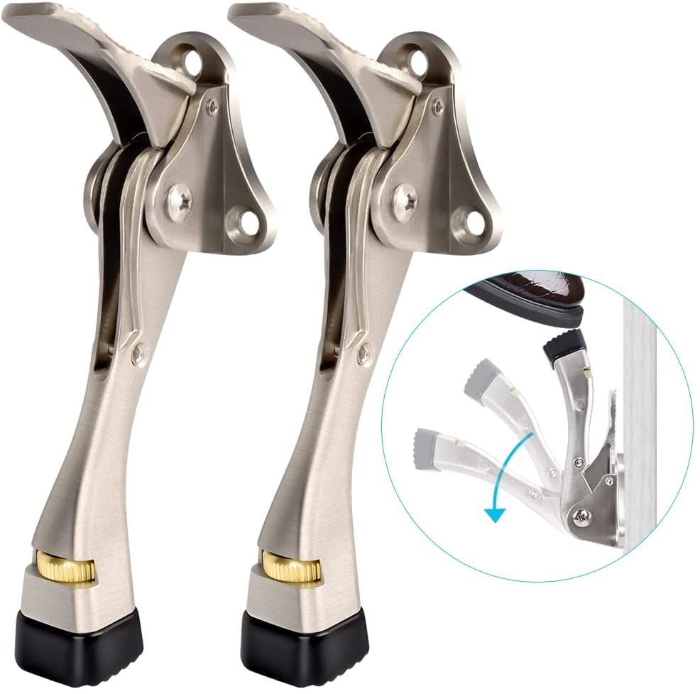 CRANACH Heavy Duty Door Stopper,Bottom of Door,Kickdown Door Stop for