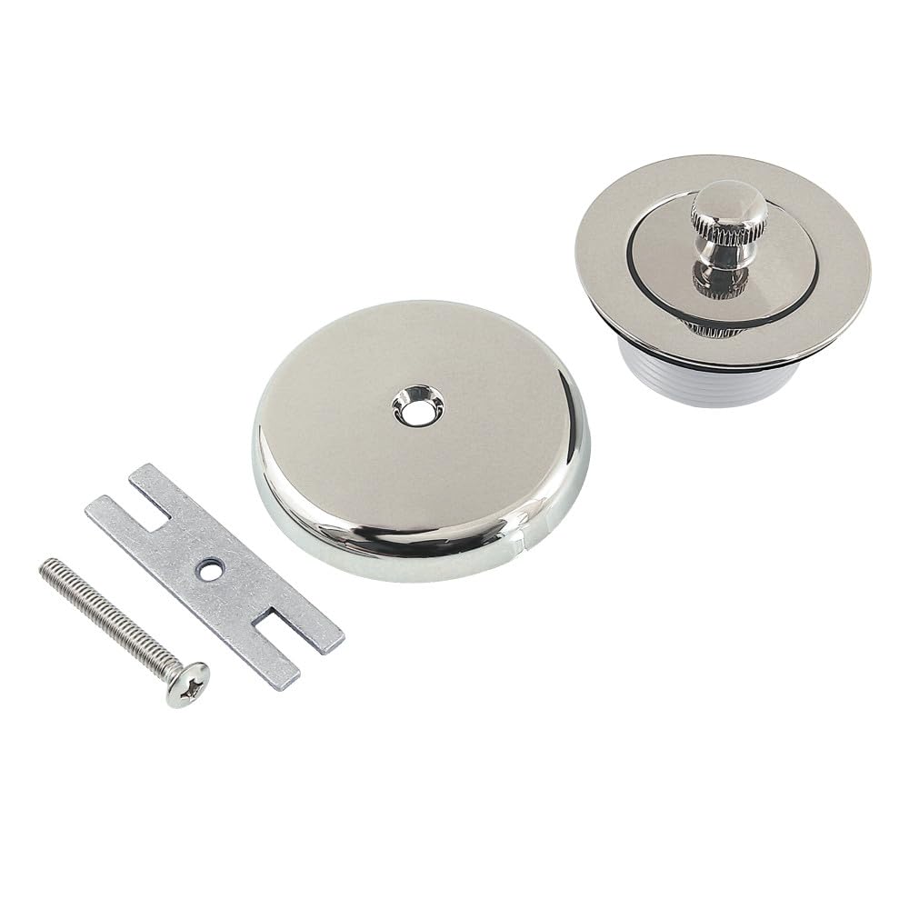 Kingston Brass DLT5301A6 Trimscape Lift & Turn Tub Drain, Polished Nickel