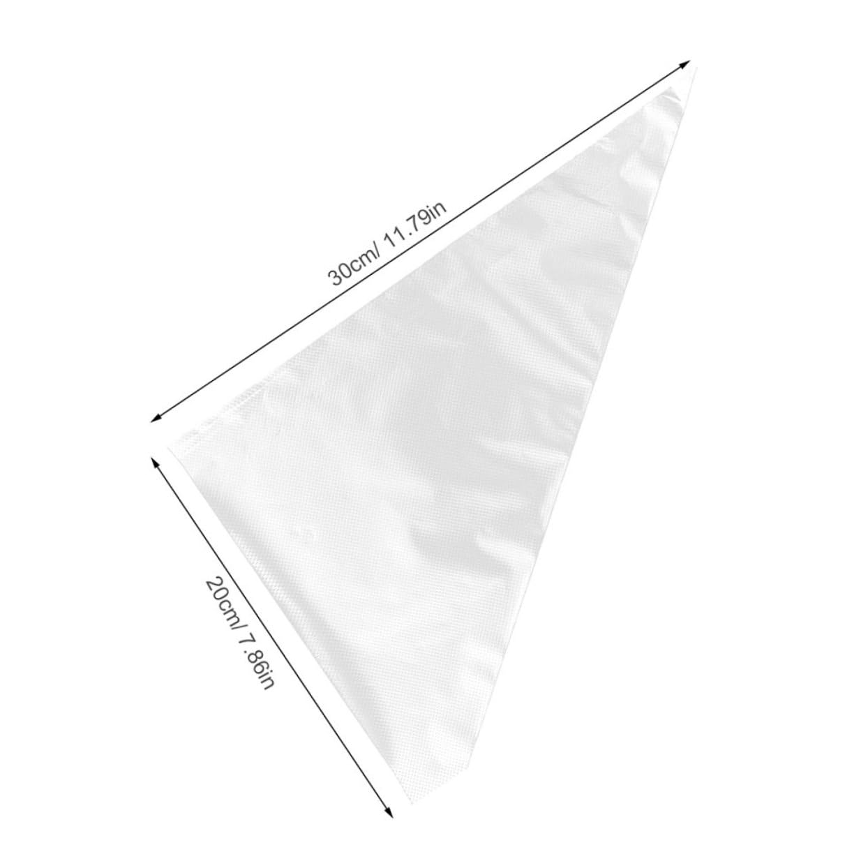 100PCS Disposable Piping Bags Icing Bags for Cake Decorating Pastry Cookie Frosting Slip Food Grade for Home and Bakery Use