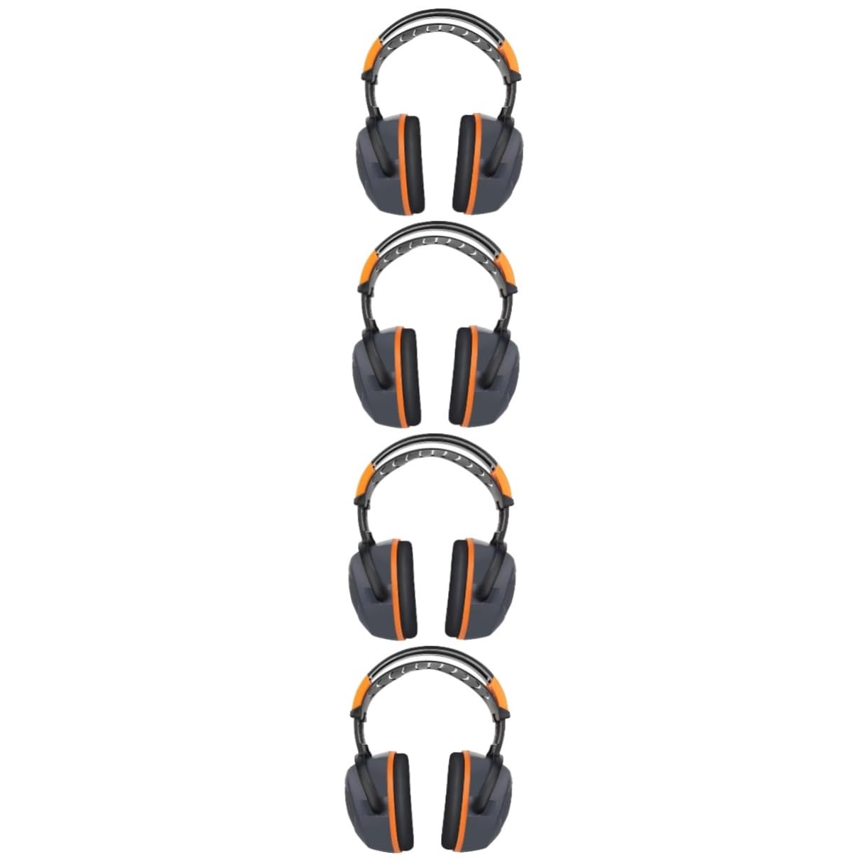DOITOOL 4 Protectores Auditivos Electrónicos Antirruido Para El Trabajo Ajuste Cómodo.