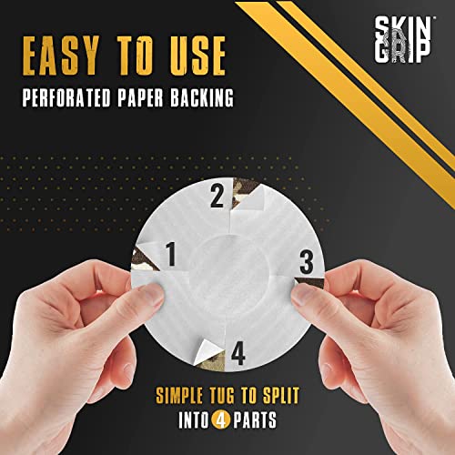Skin Grip Adhesive Patches For Freestyle Libre 2 – Waterproof & Sweatproof For 10-14 Days, Pre-Cut Adhesive Tape, Continuous Glucose Monitor Sensor Cover – 20 Pack, Camo #TOP5