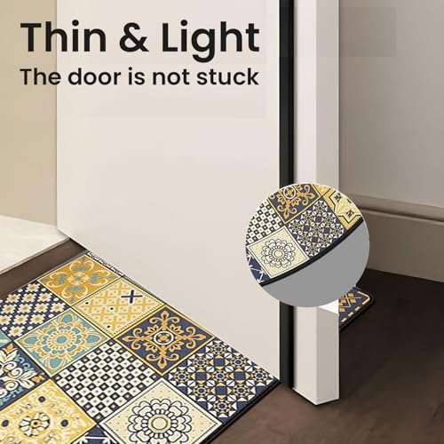 Image of MAXOSHINE PVC Bathroom Mats Anti Slip | Water Absorbent Bath Floor Mat | Quick Dry Anti Skid Bathroom Mats for Home | Door Mat for Wet Area 40x60 CM