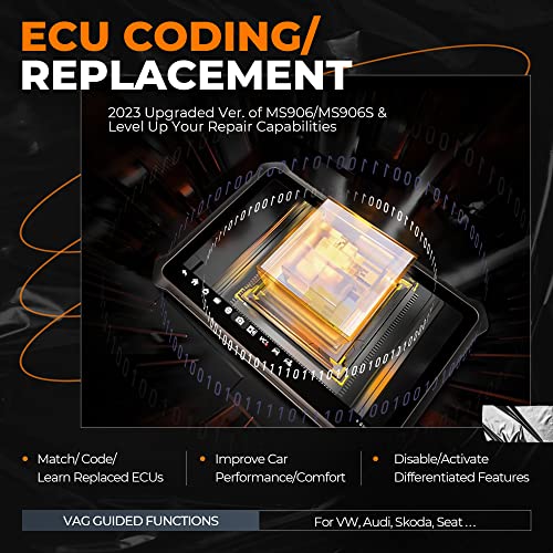 Otofix D1 Plus Scanner, 2023 Upgrade Of Maxisys Ms906/Ms906S, [2 Year Free Update] 40+ Services, Ecu Coding, Full System Diagnostic Tool, Bi-Directional Scan Tool With Doip & Can Fd, Fca Autoauth #TOP4