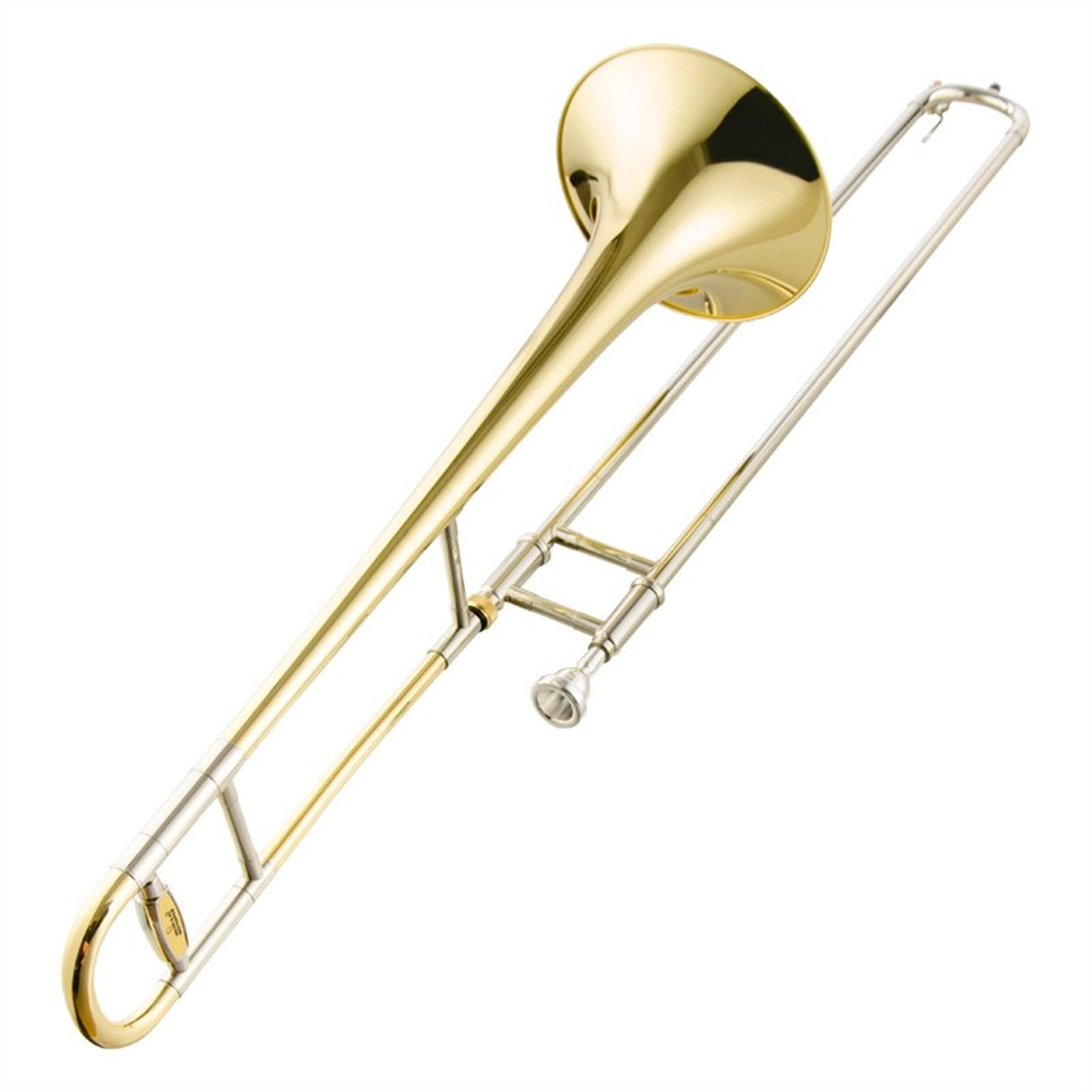 B Trombón De Tubo Plano, Banda Profesional Que Toca Un Instrumento Musical Para Estudiantes Adultos