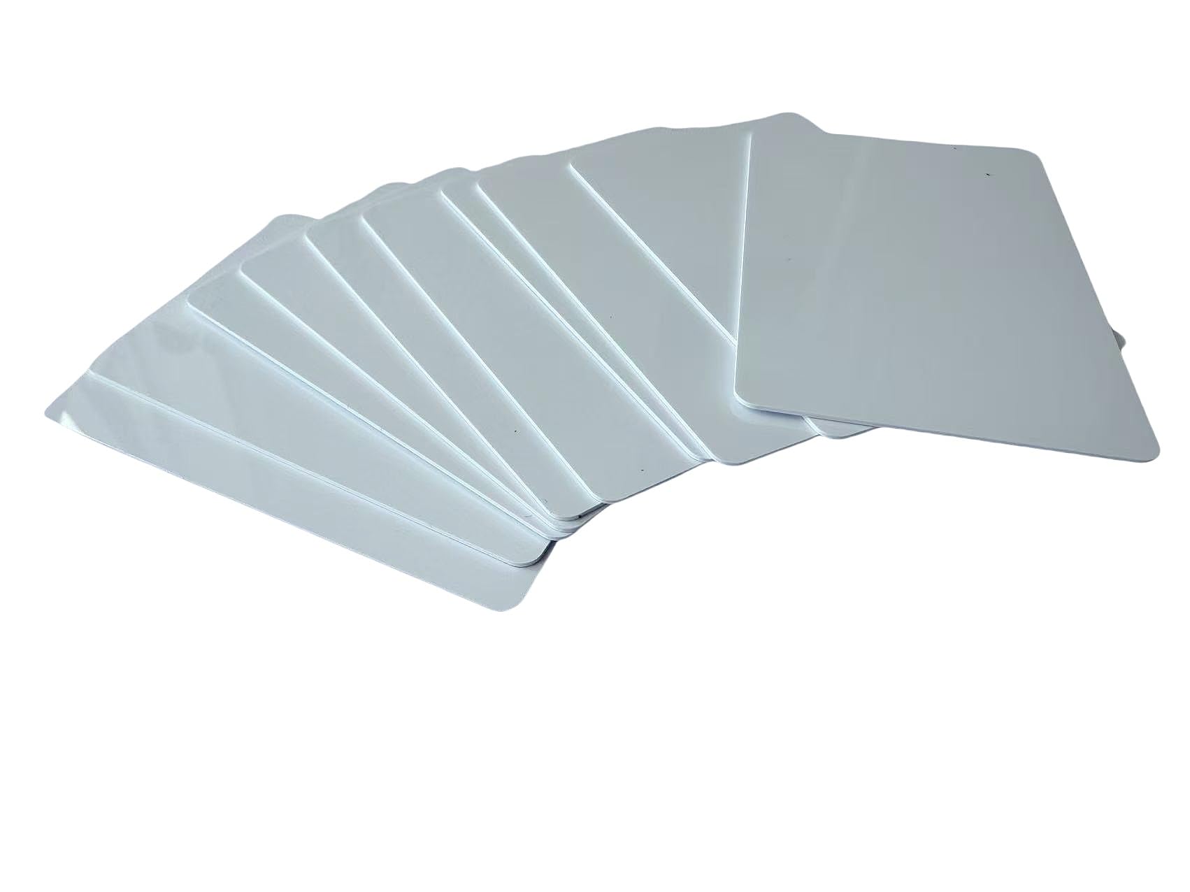 YARONGTECH Lot de 100 cartes RFID 1K 13,56 MHz ISO14443A en plastique blanc pour hôtel