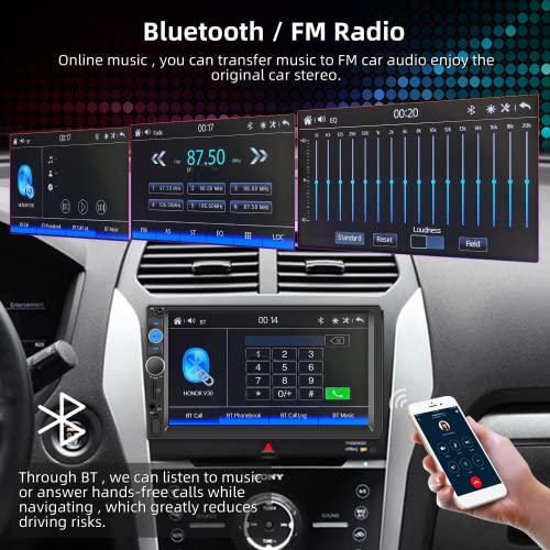 Autoradio 2 Din con Apple Carplay Android Auto