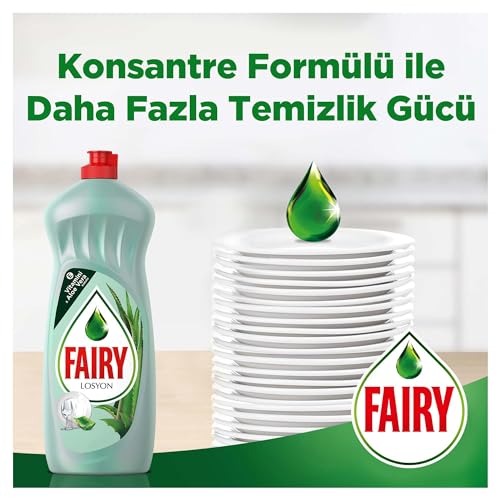Fairy Losyon Sıvı Bulaşık Deterjanı 1500 ml Aloe Vera Kokulu